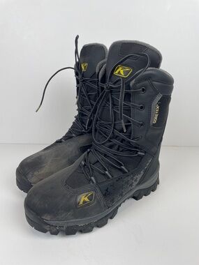 KLIM Adrenaline GTX Waterproof Ultra Insulated Snowmobile Boots #3108 Size 10